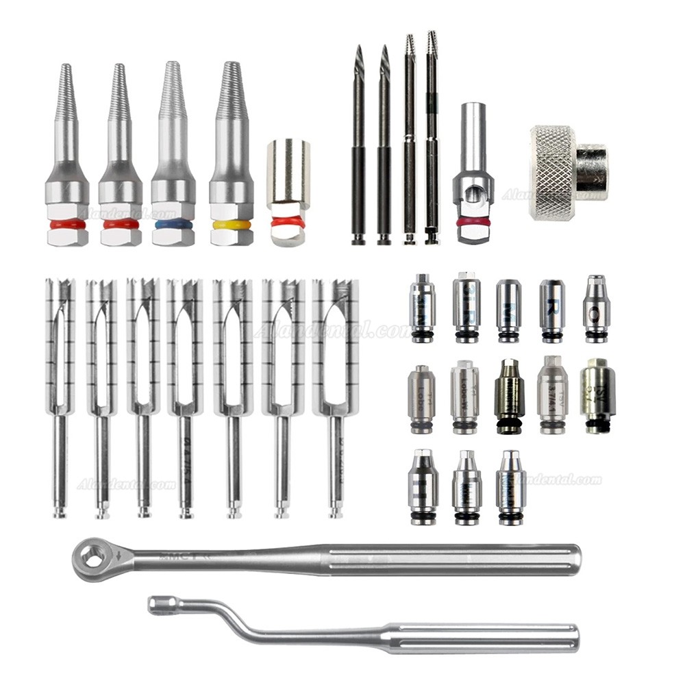 Implant Fixture & Screw Removal Master Kit MCT FSRK-02 Drill Guide Remover